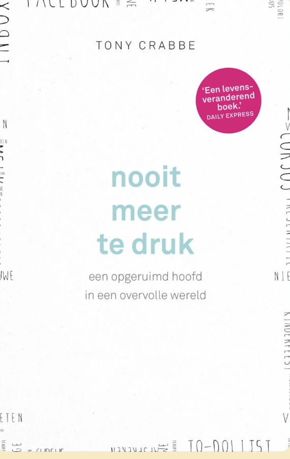 afbeelding nooit meer te druk boek